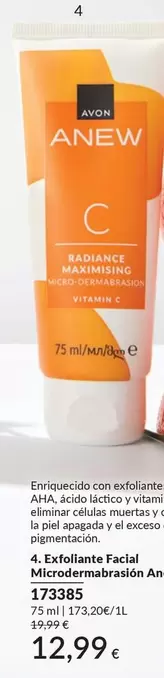 Oferta de Avon - Exfoliante Microfibrasion por 12,99€ en AVON