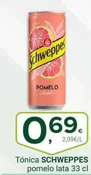 Oferta de Schweppes - Tónica por 0,69€ en Supermercados Dani