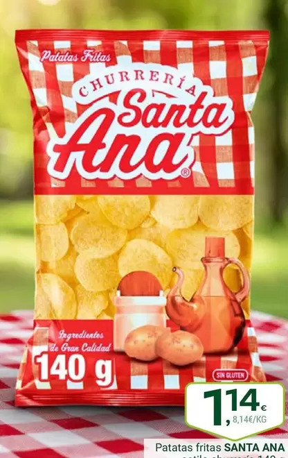 Oferta de Santa Ana - Patatas Fritas por 1,14€ en Supermercados Dani