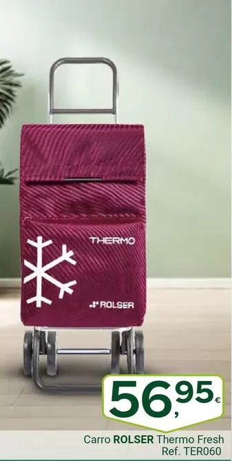 Oferta de Rolser - Carro Termo Fresh por 56,95€ en Supermercados Dani