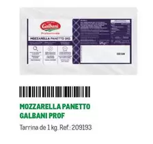 Oferta de Galbani - Mozzarella Panetto en Makro