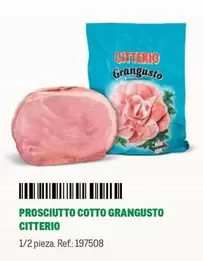 Oferta de Citterio - Prosciutto Cotto Grangusto en Makro