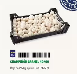 Oferta de Chef - Champinon Granel 40/60 en Makro