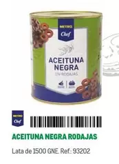 Oferta de Chef select - Aceituna Negra Rodajas en Makro