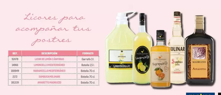 Oferta de Amaretto - Licores Para Acompañar Ens en Makro