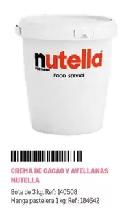 Oferta de Nutella -  Crema De Cacao Y Avellanas en Makro