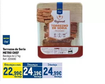 Oferta de Chef - Torrezno De Soria por 24,99€ en Makro