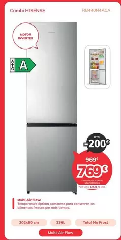 Oferta de Hisense - Multi Air Fleur por 769€ en Mi electro