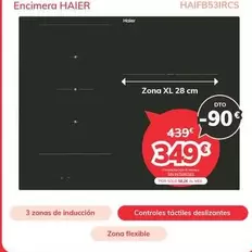 Oferta de Haier - Encimera por 349€ en Mi electro