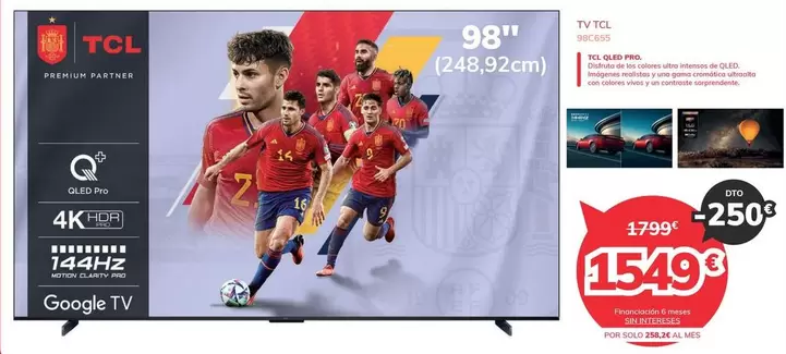 Oferta de TCL - Tv Led por 1549€ en Mi electro
