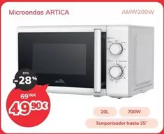 Oferta de Artica - Microondas por 49,9€ en Mi electro