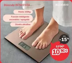 Oferta de Rowenta - Bascula por 10,9€ en Mi electro