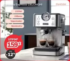 Oferta de DeLonghi - Vaporizador Manómetro por 159€ en Mi electro