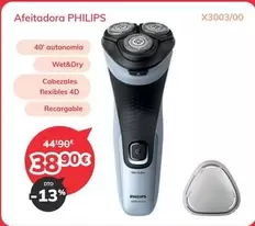 Oferta de Philips - Afeitadora por 38,9€ en Mi electro