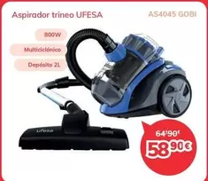 Oferta de Ufesa - Aspirador Trineo por 58,9€ en Mi electro
