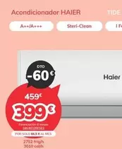 Oferta de Haier - Acondicionador por 399€ en Mi electro