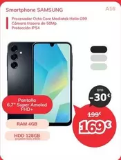 Oferta de Samsung - Smartphone por 169€ en Mi electro