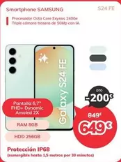 Oferta de Samsung - Proteccion IP68 por 649€ en Mi electro