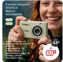 Oferta de Cámara Compacta por 69€ en Mi electro