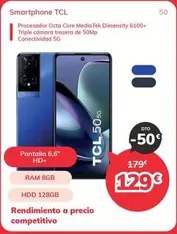 Oferta de TCL - Smartphone por 129€ en Mi electro