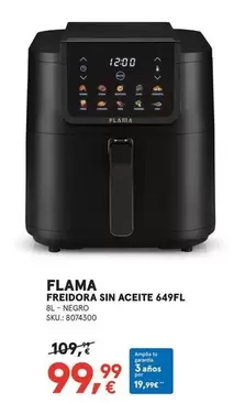 Oferta de Freidora Sin Aceite por 99,99€ en Worten