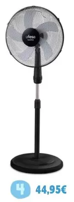 Oferta de Ufesa - Ventiladores De Pie por 44,95€ en Coinfer