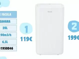 Oferta de Facula - Deshumificadores por 199€ en Coinfer
