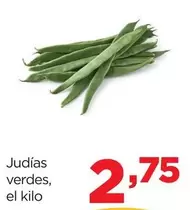 Oferta de Judías Verdes por 2,75€ en Alimerka
