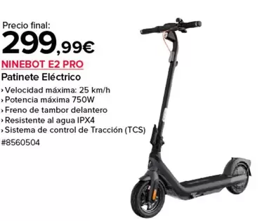 Oferta de Sistema - E2 Pro por 299,99€ en Costco