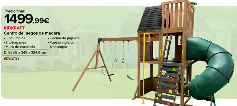 Oferta de Centro De Juegos De Madera por 1499,99€ en Costco