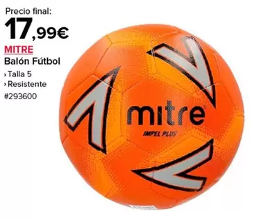 Oferta de Plus - Balon Futbol por 17,99€ en Costco