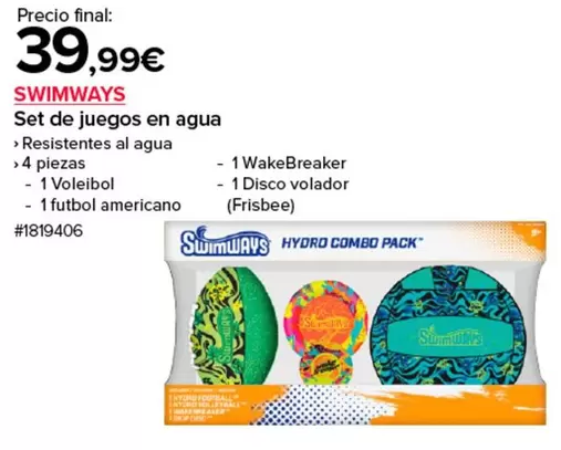Oferta de Skip - Set De Juegos En Agua por 39,99€ en Costco