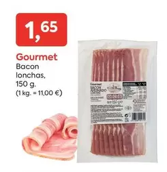 Oferta de Gourmet - Bacon Lonchas por 1,65€ en Suma Supermercados