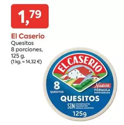 Oferta de El Caserío - Quesitos 8 Porciones por 1,79€ en Suma Supermercados