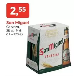 Oferta de San Miguel - Cerveza por 2,55€ en Suma Supermercados