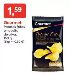 Oferta de Gourmet - Patatas Fritas En Aceite De Oliva por 1,59€ en Suma Supermercados