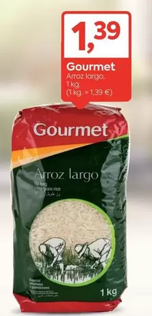 Oferta de Gourmet - Arroz Largo por 1,39€ en Suma Supermercados