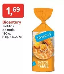 Oferta de Bicentury - Tortitas De Maiz por 1,69€ en Suma Supermercados