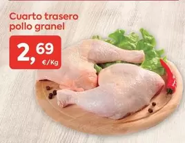 Oferta de Cuarto Trasero Pollo Granel por 2,69€ en Suma Supermercados