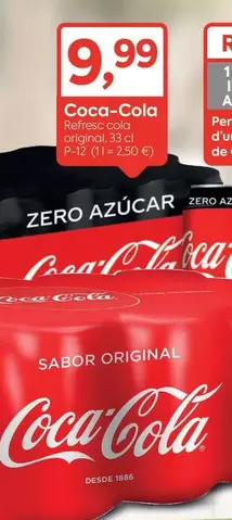 Oferta de Coca-Cola - Refresco Cola Original por 9,99€ en Suma Supermercados