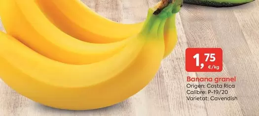Oferta de Origen - Banana Granel por 1,75€ en Suma Supermercados