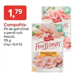 Oferta de Campofrío - Pit De Gall D'indi O Pernil Cuit Llescat por 1,79€ en Suma Supermercados