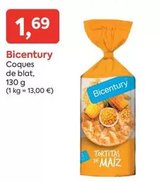 Oferta de Bicentury - Coques De Blat por 1,69€ en Suma Supermercados