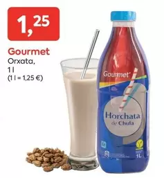 Oferta de Gourmet - Orxata por 1,25€ en Suma Supermercados