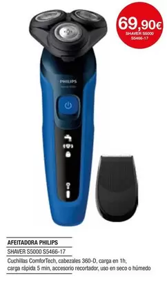 Oferta de Philips - Afeitadora por 69,9€ en Milar