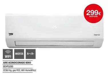 Oferta de Beko - Aire Acondicionado por 299€ en Milar