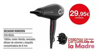 Oferta de Rowenta - Secador por 29,95€ en Milar
