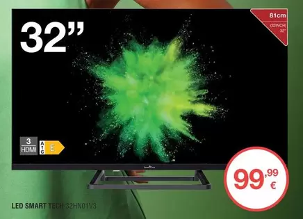 Oferta de Tech - Led Smart  S2hn61v3 por 99,99€ en Milar