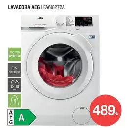Oferta de AEG - Lavadora Lfa618272a por 489€ en Milar