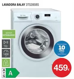 Oferta de Balay - Lavadora 3ts285bs por 459€ en Milar